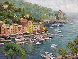 Portofino by Thomas Kinkade Pricing Limited Edition Print image
