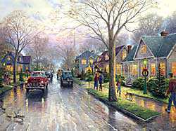 Hometown Christ Epcnvs by Thomas Kinkade Pricing Limited Edition Print image