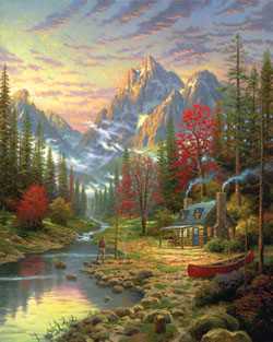 Good Life by Thomas Kinkade Pricing Limited Edition Print image