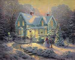 Blessings Chris Epcnvs by Thomas Kinkade Pricing Limited Edition Print image