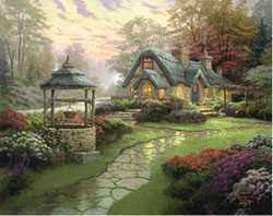 Make A Wish Cot Epcnvs by Thomas Kinkade Pricing Limited Edition Print image