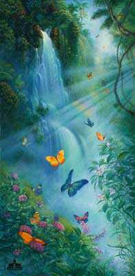 Butterflies Mist by Tom Dubois Pricing Limited Edition Print image