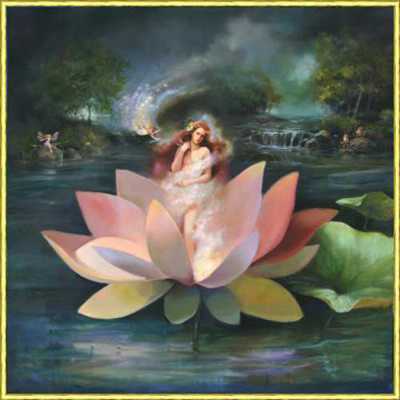 Lotus Fairy by Mary Baxter St Clair Pricing Limited Edition Print image