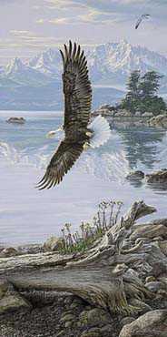 Dawns Call Soarng Eagl by Lee Kromschroeder Pricing Limited Edition Print image