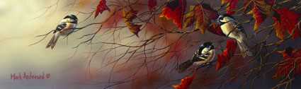 Fall Trio by Mark S Anderson Pricing Limited Edition Print image