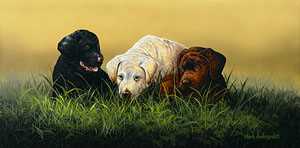 Trio Of Innocence by Mark S Anderson Pricing Limited Edition Print image