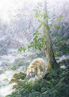 Guardian Spirit Bear by Judi Wild Pricing Limited Edition Print image