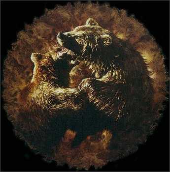 Grizzly Play by Collin Bogle Pricing Limited Edition Print image