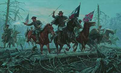 Fight Fallen Timber by Mort Kunstler Pricing Limited Edition Print image