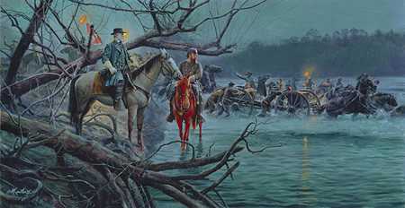 Night Crossing by Mort Kunstler Pricing Limited Edition Print image