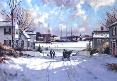 A Canadian Christms by Paul Landry Pricing Limited Edition Print image