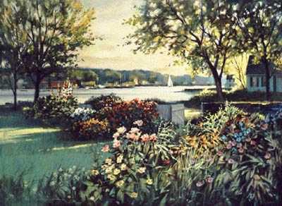 Harbor Garden by Paul Landry Pricing Limited Edition Print image