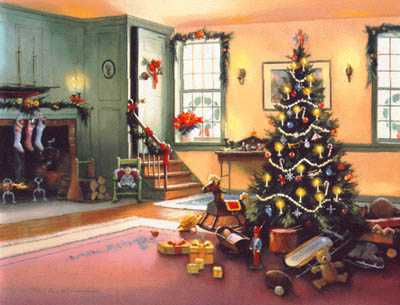 A Christmas Morning by Paul Landry Pricing Limited Edition Print image