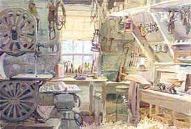 Maine Woodwrk Shop by Timothy J Clark Pricing Limited Edition Print image