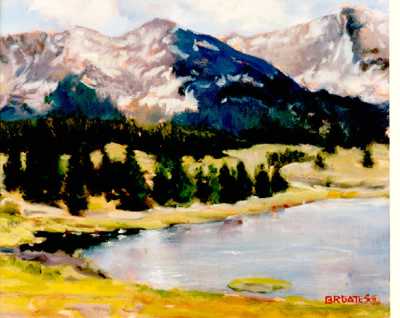Molas Lake by Betty Russell Gates Pricing Limited Edition Print image