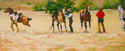 Posse by Betty Russell Gates Pricing Limited Edition Print image