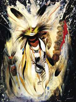 Cosmic Warrior by David Jean Pricing Limited Edition Print image