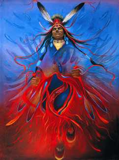 Sprit Dancer by David Jean Pricing Limited Edition Print image
