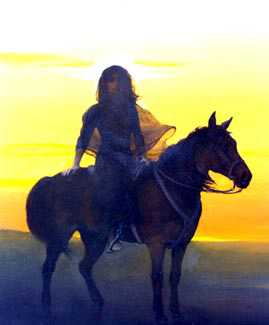 Rider Of The Veil by David Jean Pricing Limited Edition Print image