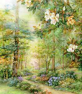 Magnolia Path by Lena Liu Pricing Limited Edition Print image