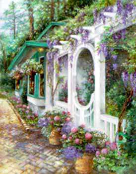 Garden Gate by Lena Liu Pricing Limited Edition Print image