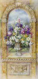 Urn Irises by Lena Liu Pricing Limited Edition Print image