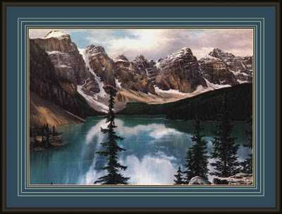 Moraine Lake by Fred Buchwitz Pricing Limited Edition Print image