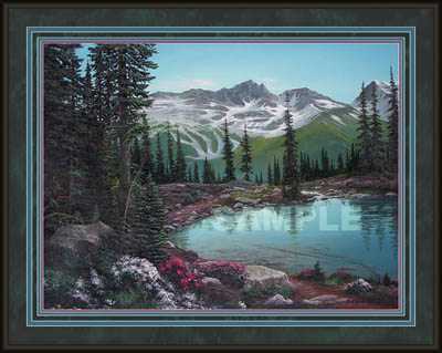 Harmony Lake by Fred Buchwitz Pricing Limited Edition Print image