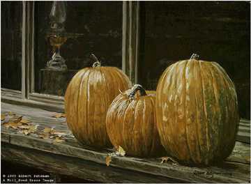 Pumpkin Time by Robert Bateman Pricing Limited Edition Print image