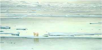 Arctic Ice Pola by Robert Bateman Pricing Limited Edition Print image