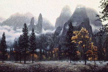 Cathedral Snow by Stephen E Lyman Pricing Limited Edition Print image