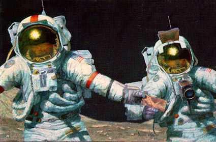 Right Stuff Geolog by Alan Bean Pricing Limited Edition Print image
