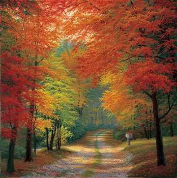 Autumn Trails by Charles H White Pricing Limited Edition Print image