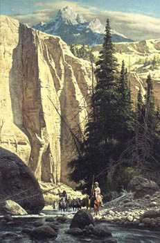 Along West Fork by Frank Mccarthy Pricing Limited Edition Print image