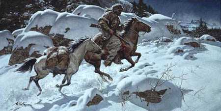Winter Trail by Frank Mccarthy Pricing Limited Edition Print image