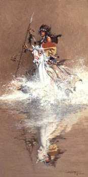 Charge Challenger by Frank Mccarthy Pricing Limited Edition Print image