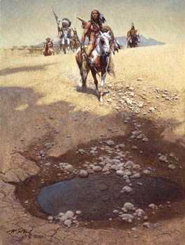 Comanche War Trail by Frank Mccarthy Pricing Limited Edition Print image