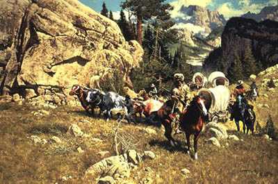 In The Pass by Frank Mccarthy Pricing Limited Edition Print image