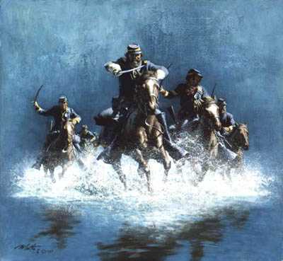 Saber Charge by Frank Mccarthy Pricing Limited Edition Print image