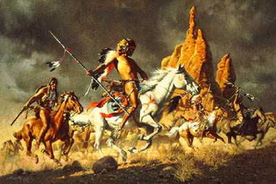 Navajo Ponies & by Frank Mccarthy Pricing Limited Edition Print image