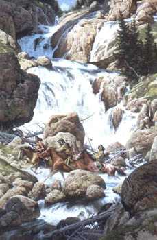 Roar Of Falls by Frank Mccarthy Pricing Limited Edition Print image