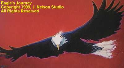 Eagles Journey by J Nelson Pricing Limited Edition Print image