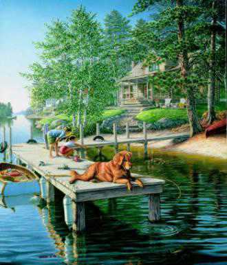 Summer Vacation by James A Meger Pricing Limited Edition Print image