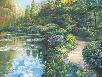 Giverny Path Angc by Howard Behrens Pricing Limited Edition Print image