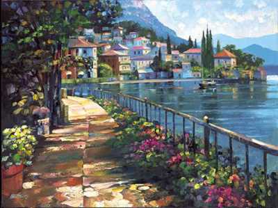 Sunlit Stroll Angc by Howard Behrens Pricing Limited Edition Print image
