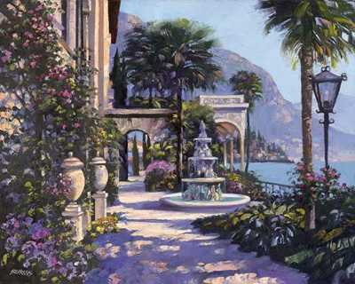 Varenna Villa by Howard Behrens Pricing Limited Edition Print image