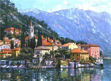 Reflect Lake Como by Howard Behrens Pricing Limited Edition Print image