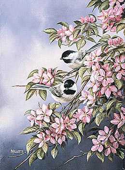 Crabapple Pair Chckdee by Rosemary Millette Pricing Limited Edition Print image