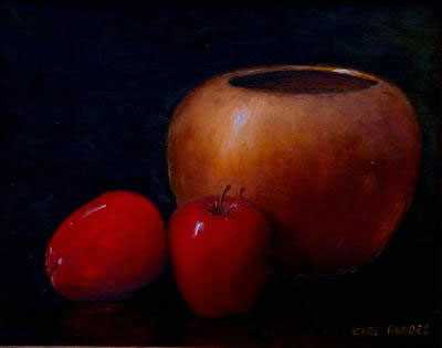 Apples by Carl D Rhodes Pricing Limited Edition Print image