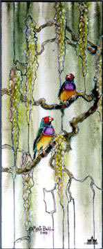 Pair In Arbor by Marty Bell Pricing Limited Edition Print image